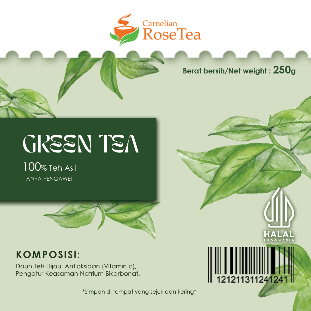 Green Tea 250Gr