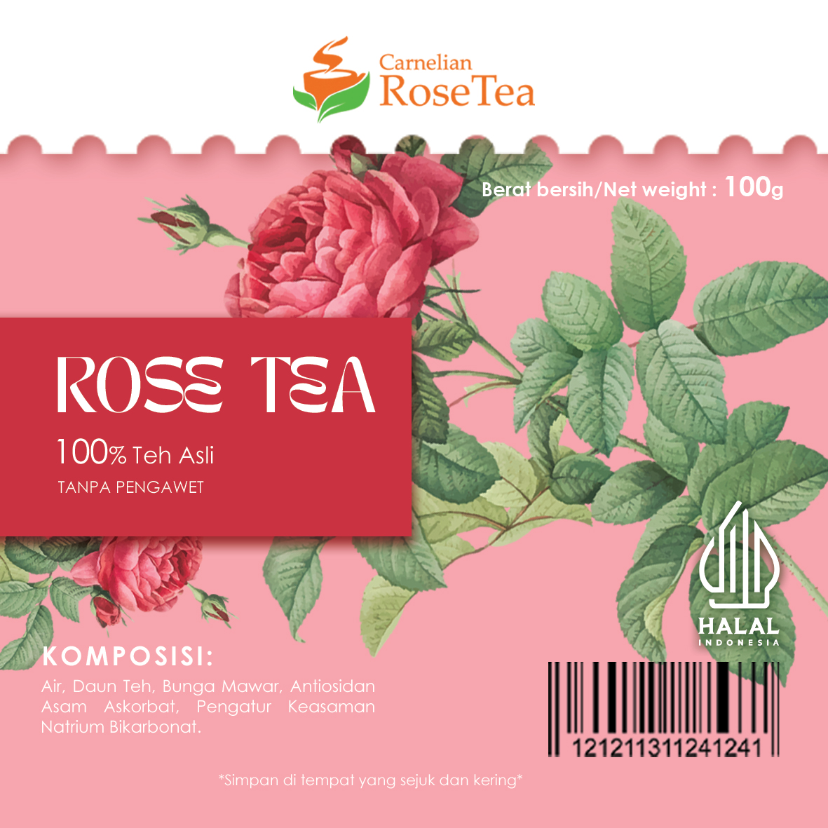 Rose Tea 250Gr